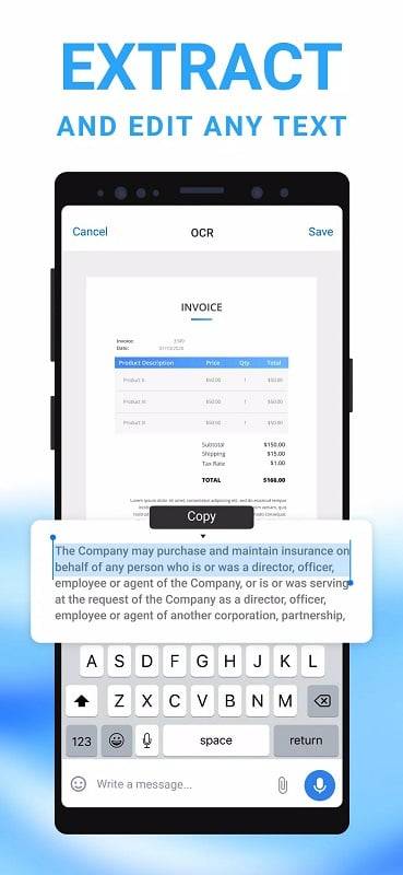 Schermata Mobile Scanner App – Scan PDF 1