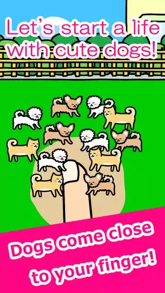 Play with Dogs - relaxing game Ảnh chụp màn hình 0