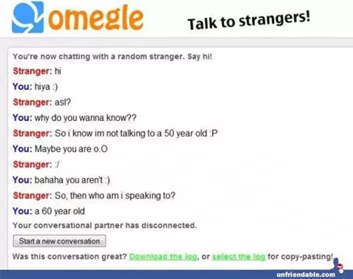 Omegle:Talk To strangers ภาพหน้าจอ 0