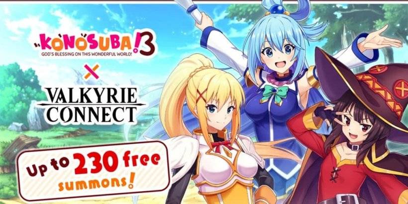 Valkyrie Connect werkt samen met hit Anime Konosuba voor een nieuw collab -evenement