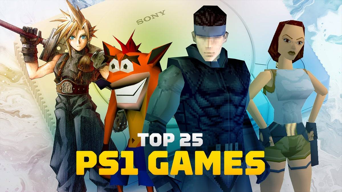 Top 25 PS1 -spellen ooit gerangschikt