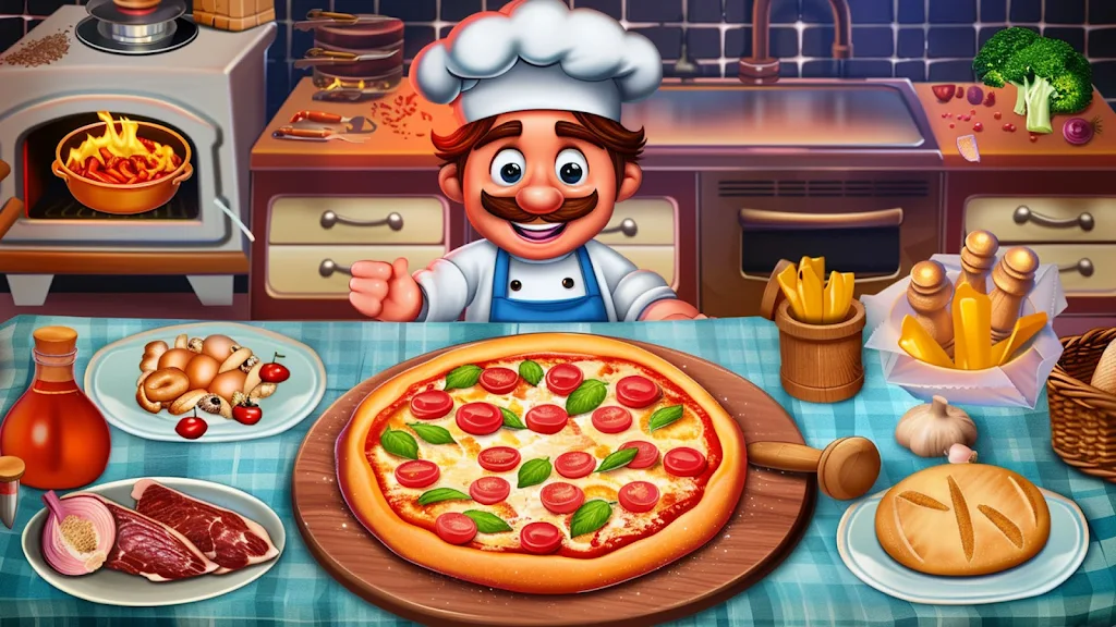 Pizza Maker Cooking Girls Game应用截图第2张