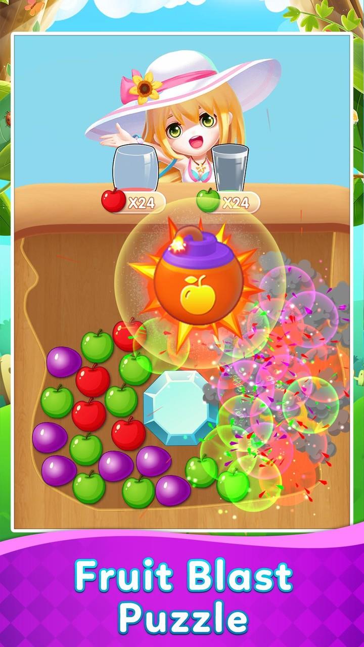 Fruit Blast Puzzle Schermafbeelding 0