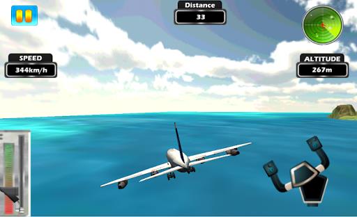 Plane Pro Flight Simulator 3D Tangkapan skrin 2