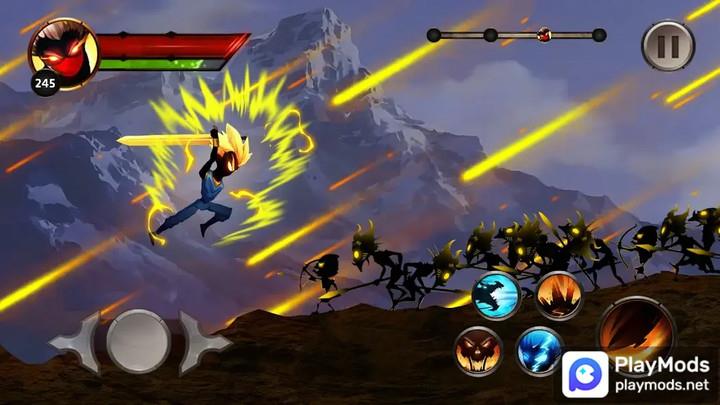 Stickman Legends: Shadow Fight Offline Sword Game Schermafbeelding 3