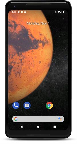 Mars 3D Live Wallpaper Ekran Görüntüsü 2