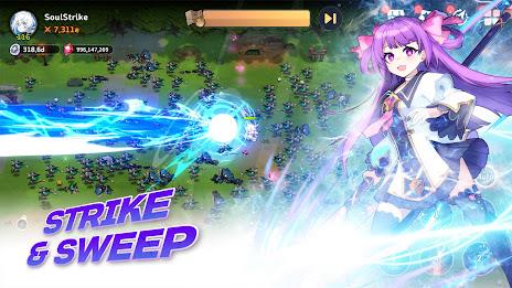 Soul Strike! Idle RPG Ảnh chụp màn hình 1