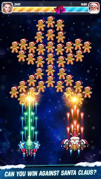 Space shooter - Galaxy attack Mod ภาพหน้าจอ 2