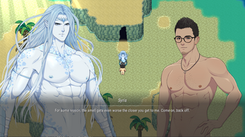 Baradise Escape: 18+ Adult Gay Bara Yaoi Survival Game Schermafbeelding 0