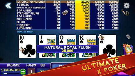 Deuces Wild: Video Poker Ultra Ảnh chụp màn hình 2