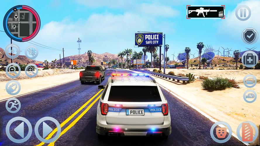 Police Game Transport Truck 스크린샷 2