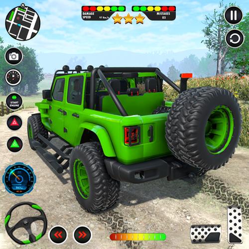 US Offroad Fury Car Driving 3D Ảnh chụp màn hình 0