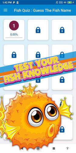 fish quiz games Captura de tela 1