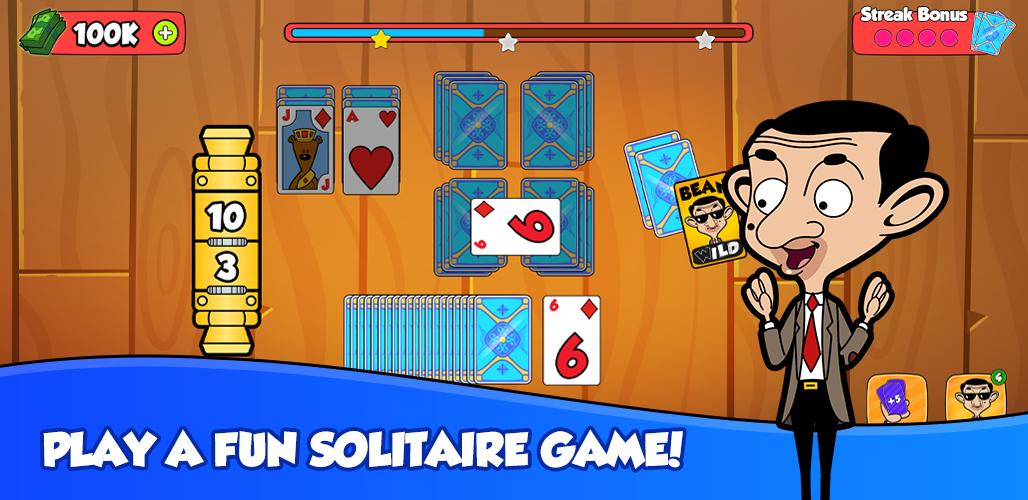 Mr Bean - Solitaire Adventure ဖန်သားပြင်ဓာတ်ပုံ 2