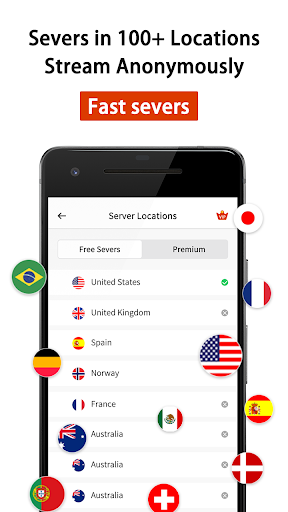 PStar VPN - Unlimited Fast Proxy Schermafbeelding 1