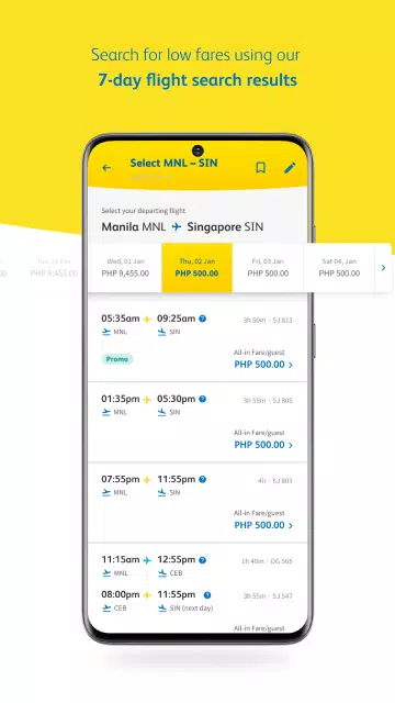 Cebu Pacific स्क्रीनशॉट 2