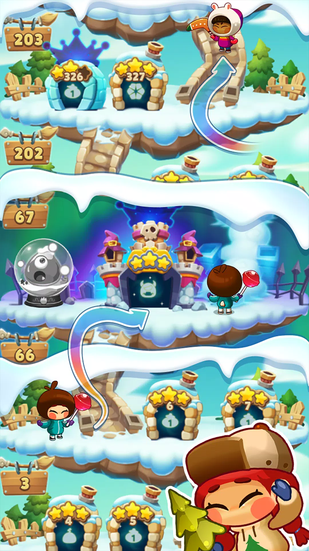 Monster Busters: Ice Slide Screenshot 3