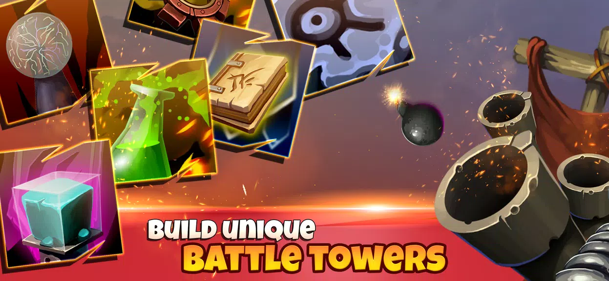 TowerBall: Idle Incremental TD ဖန်သားပြင်ဓာတ်ပုံ 1