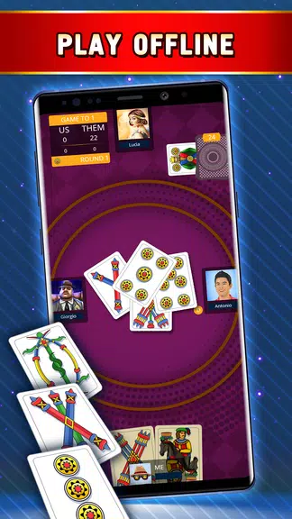 Briscola Offline - Card Game Screenshot 3