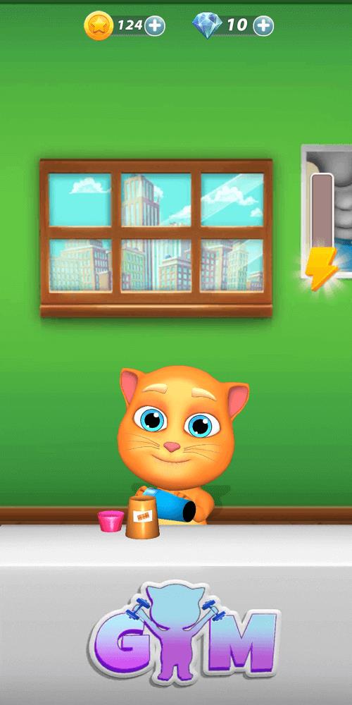 Virtual Pet Tommy - Cat Game 스크린샷 2