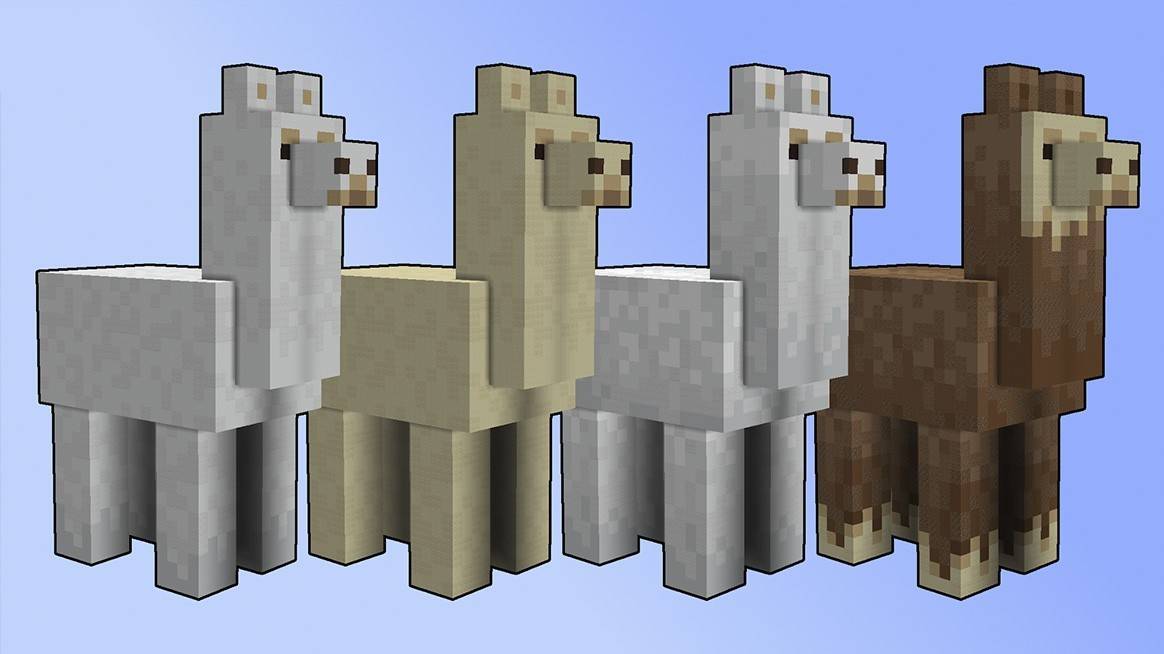 Llamas ใน Minecraft