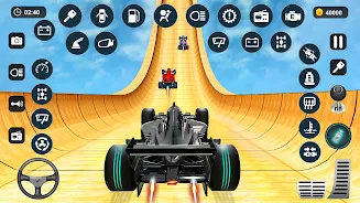 Formula Car Stunt - Car Games স্ক্রিনশট 1