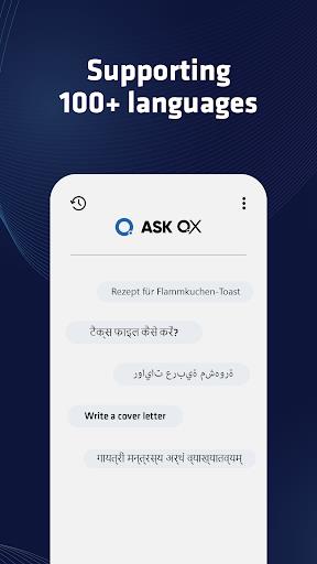 ASK QX: AI for All Solutions Schermafbeelding 2