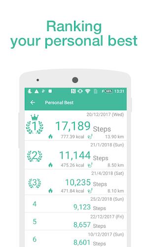 Pedometer - Step Counter Maipo Ảnh chụp màn hình 2