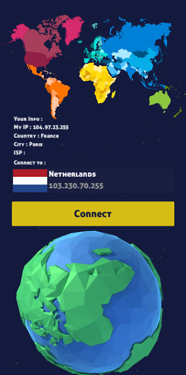 VPN NetherLands - IP for NL應用截圖第1張