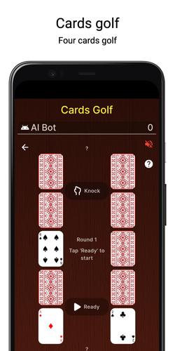 Cards Golf ဖန်သားပြင်ဓာတ်ပုံ 1