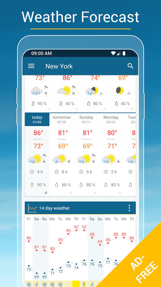 Weather & Radar Pro Screenshot 0