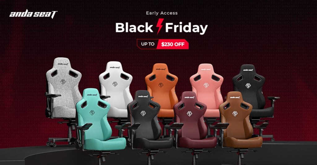 Black Friday보다 앞서 할인 된 X-Air 시리즈의 ANDASEAT 사전 주문