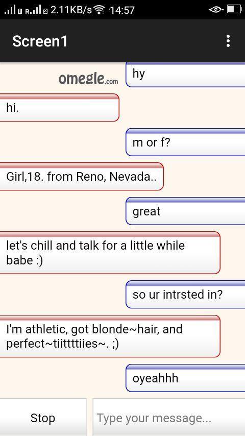 Omegle Chat - Talk to Strangers スクリーンショット 1