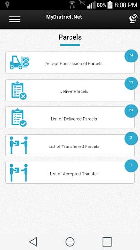 MyDistrict Delivery app Schermafbeelding 2