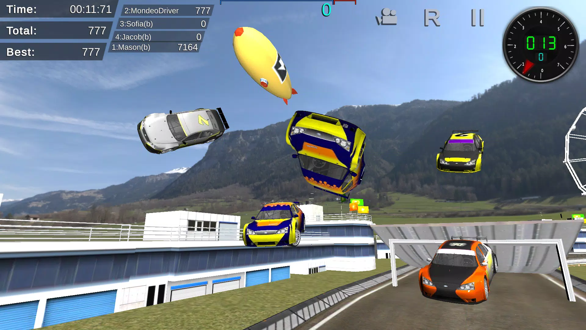 DriftZone: Mondeo Race Madness Tangkapan skrin 1