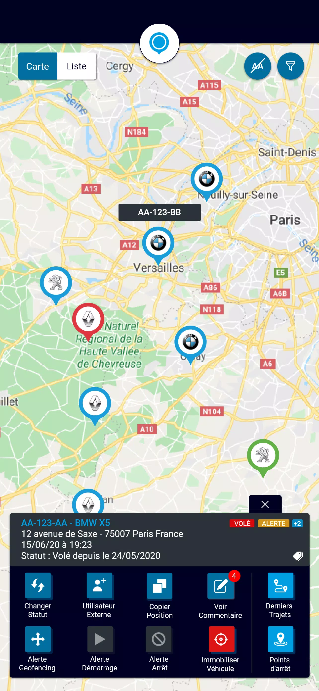 CarLocate Capture d'écran 3