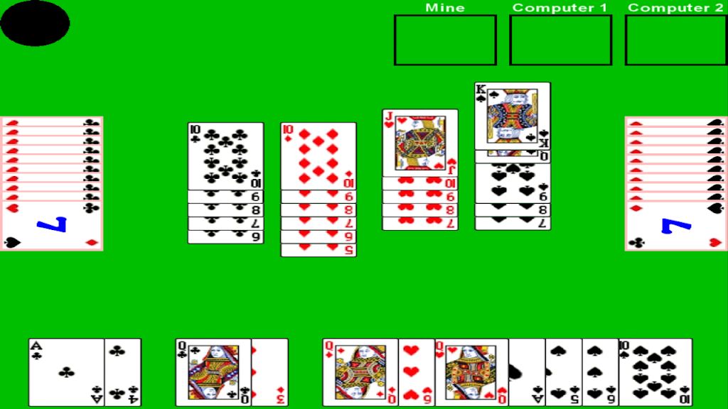 Seven Card Game - Simple and Fun Game Ekran Görüntüsü 2