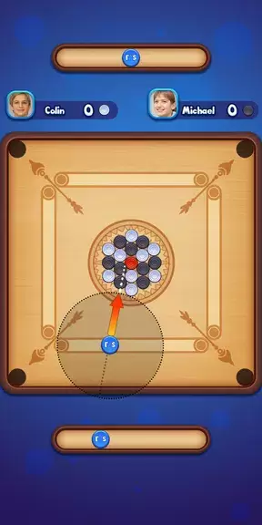 Carrom Strike - Disc Pool Game应用截图第0张