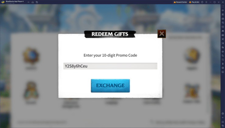 Call of Dragons Redeem Code Process