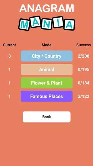 Anagram Mania स्क्रीनशॉट 1