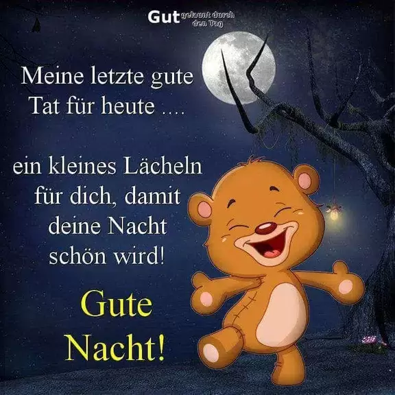 guten morgen und gute nacht 스크린샷 1