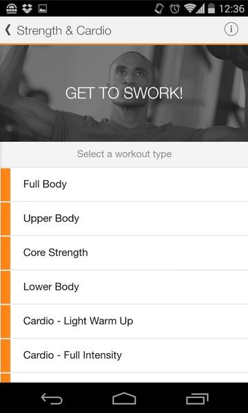 Sworkit Screenshot 1