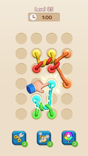 Tangle Rope 3D: Untwist Knots Tangkapan skrin 0