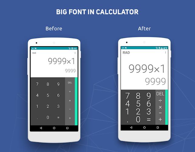 Big Font - Change Font Size & Text Size Capture d'écran 3