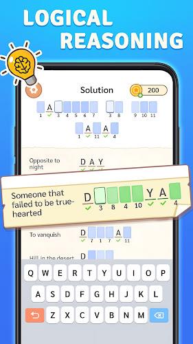 Schermata Acrostic Puzzle: Logic Fill in 3