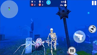 Skeleton Hunter: Survival 3D स्क्रीनशॉट 0