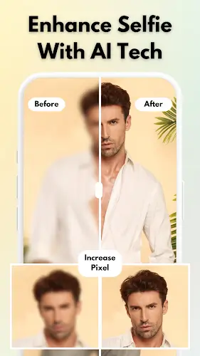 AI Photo Enhancer Unblur Photo Schermafbeelding 1