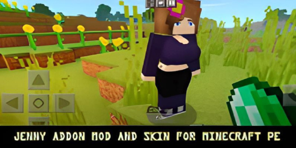 Jenny mod for Minecraft PE MOD Ảnh chụp màn hình 1