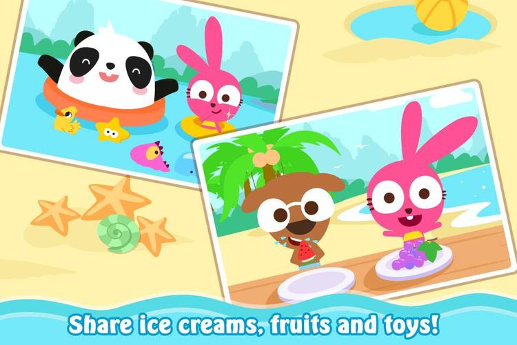 Purple Pink Summer Beach スクリーンショット 2