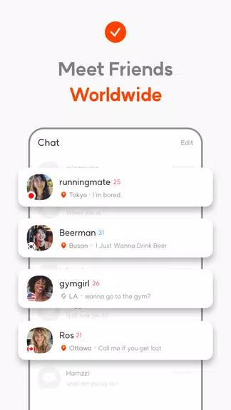 DaTalk: Chat, Make Friends Ekran Görüntüsü 3